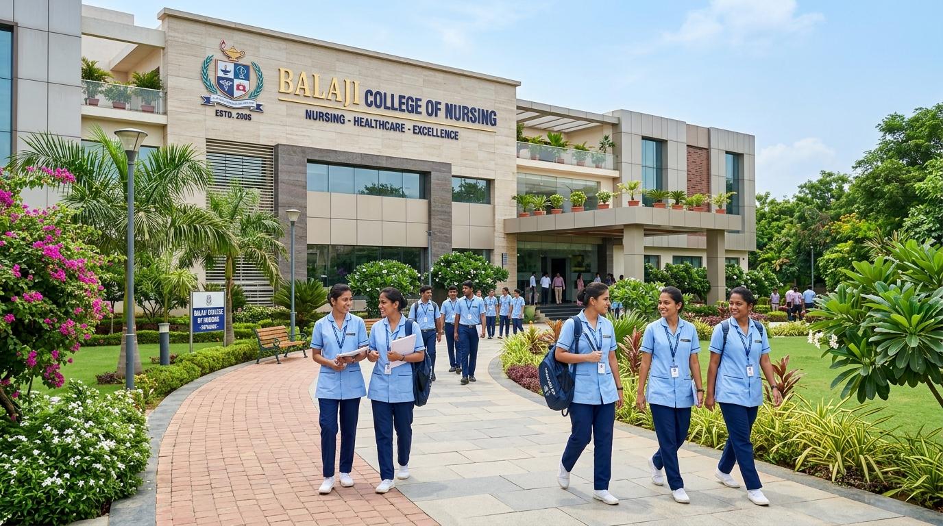 Balaji College of Nursing Campus Building Birmunda Balangir Odisha