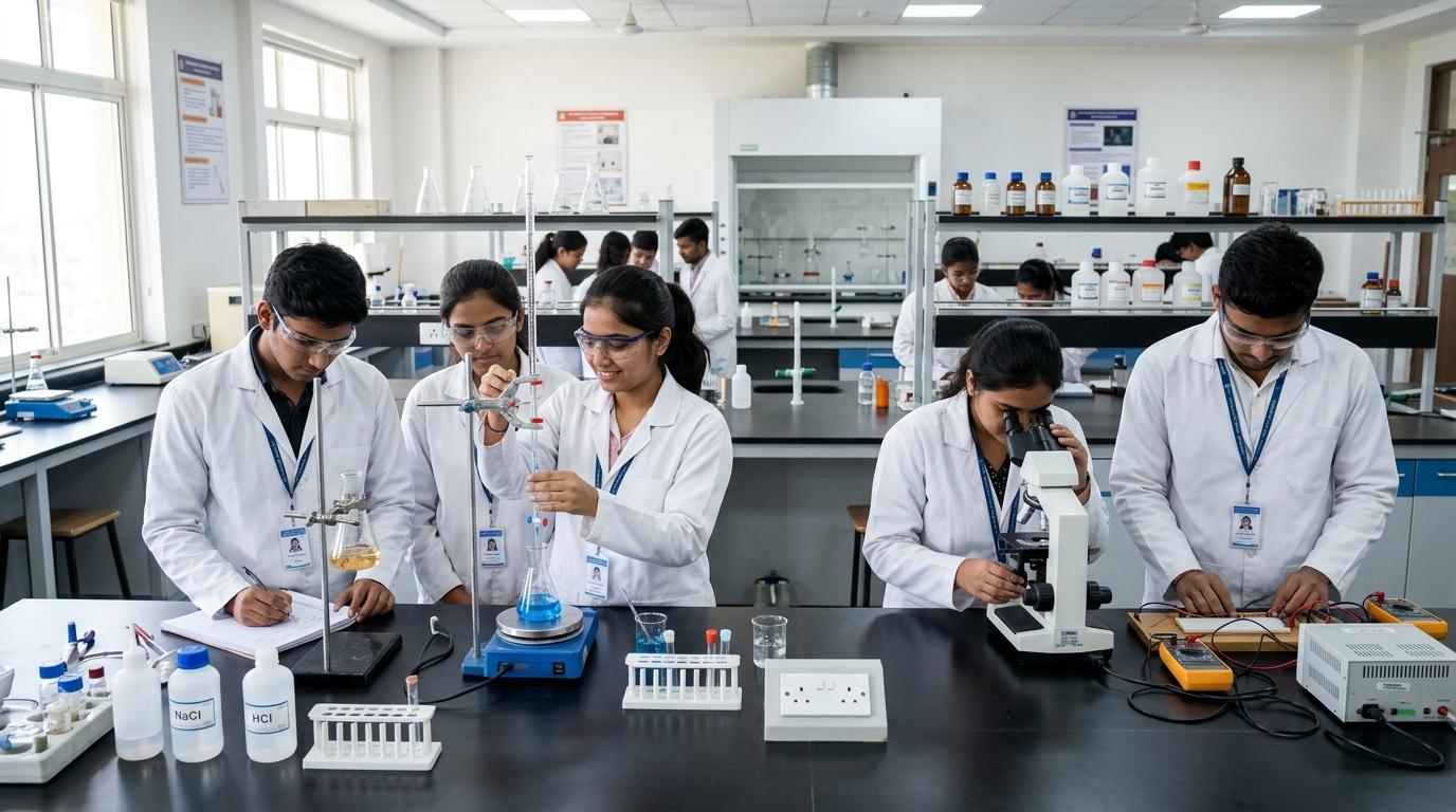 Physics Chemistry Biology Laboratory Balaji Institute of Science Balangir