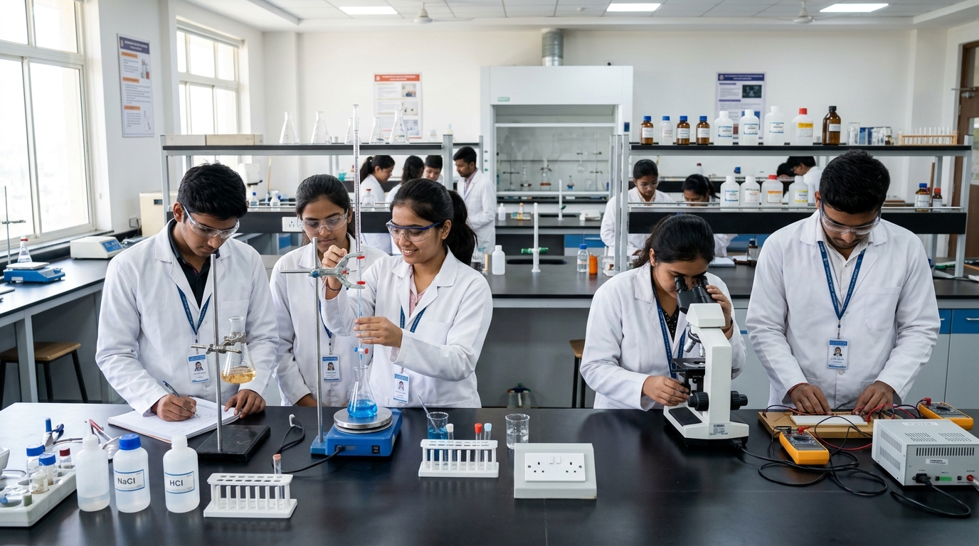 +2 and +3 Science Laboratory Education